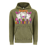 Vintage Olive Happy Easter Vintage Hoodie - CowhideDigitalArt