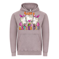 Vintage Zinc Happy Easter Vintage Hoodie - CowhideDigitalArt