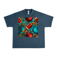 Midnight Navy american football helmet with leopard and gemstone Urban Heavy Tee - BundleAndBundleShop