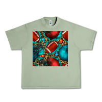 Oil Green american football helmet with leopard and gemstone Urban Heavy Tee - BundleAndBundleShop