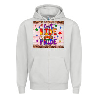 Dove Grey don't hide your pride tumbler Zipper Hoodie - JahusDesignShop