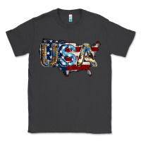 Smoke usa american flag background Classic Tee - Jasminsmagicworld