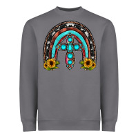 Storm cross rainbow Heavyweight Sweatshirt - JahusDesignShop