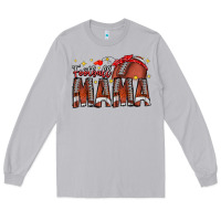 Moon Dust football mama Long Sleeve Tee - CowhideDigitalArt