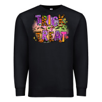 Black Trick or treat Premium Sweatshirt - RanaPortraitStore