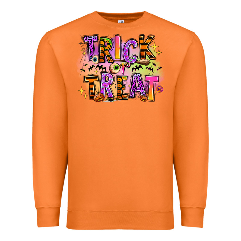 Trick Or Treat Premium Sweatshirt by RanaPortraitStore | Teevron
