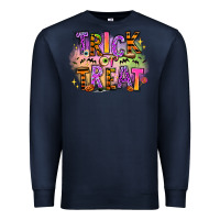 Navy Trick or treat Premium Sweatshirt - RanaPortraitStore