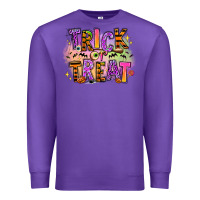 Purple Trick or treat Premium Sweatshirt - RanaPortraitStore