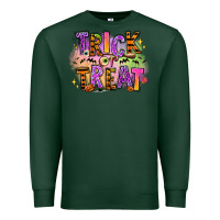 Sports Green Trick or treat Premium Sweatshirt - RanaPortraitStore