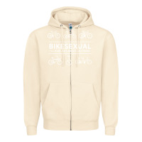 Sandshell bikesexual   cyclist bicycle biking bike cycling t shirt tee gift Zipper Hoodie - DesigneFamous