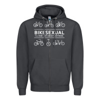 Smoke bikesexual   cyclist bicycle biking bike cycling t shirt tee gift Zipper Hoodie - DesigneFamous