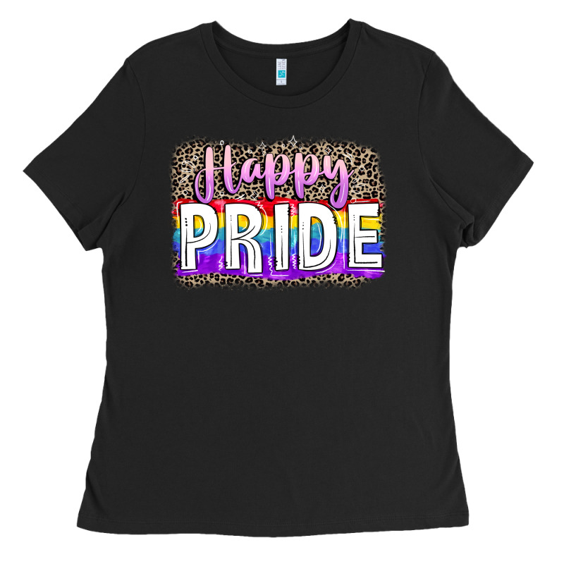 Happy Pride Ladies Tee by FaDigitalArtStudio | Teevron