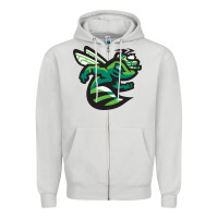 Dove Grey augusta gifts,  greenjackets Zipper Hoodie - DesigneFamous