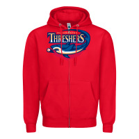 Red clearwater gifts,  threshers Zipper Hoodie - DesigneFamous