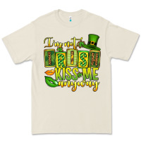 Bone St. Patrick's I am not irish kiss me anyway Premium Tee - OliviaCreatesArt