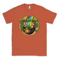 Copper St. Patrick's Shamrock farm Classic Tee - CowGirlArtShop