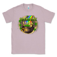 Lilac St. Patrick's Shamrock farm Classic Tee - CowGirlArtShop