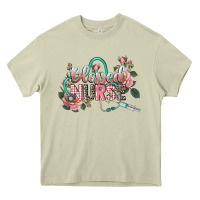 Mossy Blessed Nurse Heavy Core Tee - CowGirlArtShop