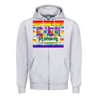 Heather Grey what a beautiful day to respect other people's pronouns  tumbler Zipper Hoodie - JahusDesignShop