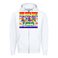 White what a beautiful day to respect other people's pronouns  tumbler Zipper Hoodie - JahusDesignShop