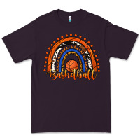 Plum Basketball Rainbow Premium Tee - RanaPortraitStore