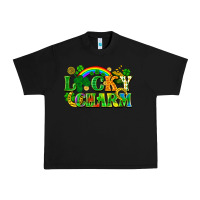 Black lucky charm Urban Heavy Tee - FaDigitalArtStudio
