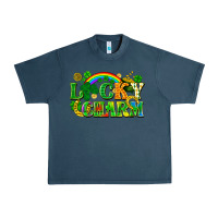 Midnight Navy lucky charm Urban Heavy Tee - FaDigitalArtStudio