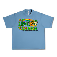 Pebble Blue lucky charm Urban Heavy Tee - FaDigitalArtStudio