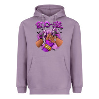 Lavender Boo-jee Halloween afro sneakers Heavyweight Hoodie - RanaPortraitStore