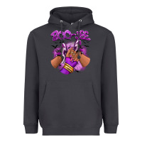Smoke Boo-jee Halloween afro sneakers Heavyweight Hoodie - RanaPortraitStore