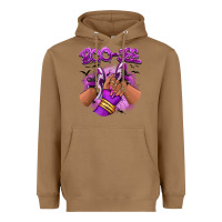 Toasted Coconut Boo-jee Halloween afro sneakers Heavyweight Hoodie - RanaPortraitStore