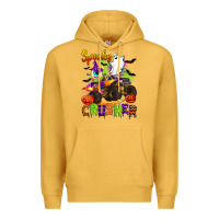 Mustard spooky cruhser with monster truck Premium Hoodie - Artiststas