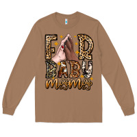 Toasted Coconut Fur Baby Mama Dog Long Sleeve Tee - CowhideDigitalArt