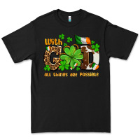 Black with god all things are possible Premium Tee - OliviaCreatesArt