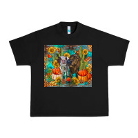 Black fall heifer cows Urban Heavy Tee - RanaPortraitStore