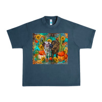 Midnight Navy fall heifer cows Urban Heavy Tee - RanaPortraitStore