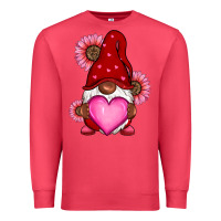 Cardinal Valentine's Day afro gnome Premium Sweatshirt - RanaPortraitStore