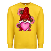 Lemon Valentine's Day afro gnome Premium Sweatshirt - RanaPortraitStore