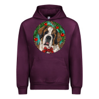 Christmas St. Bernard Urban Hoodie | Teevron