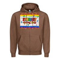 Chestnut straight against hate tumbler Zipper Hoodie - JahusDesignShop