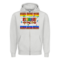 Dove Grey straight against hate tumbler Zipper Hoodie - JahusDesignShop