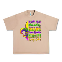Burro mardi gras parades beads french quarter beignets Urban Heavy Tee - FaDigitalArtStudio