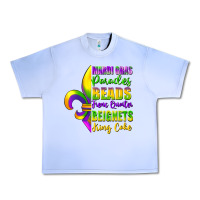Mardi Gras Parades Beads French Quarter Beignets Urban Heavy Tee | Teevron