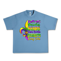 Pebble Blue mardi gras parades beads french quarter beignets Urban Heavy Tee - FaDigitalArtStudio