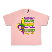 Salmon mardi gras parades beads french quarter beignets Urban Heavy Tee - FaDigitalArtStudio