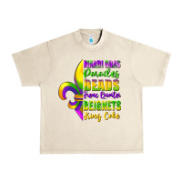 Sandshell mardi gras parades beads french quarter beignets Urban Heavy Tee - FaDigitalArtStudio