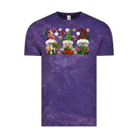 Cloud Purple Christmas Gnomes Vintage Tee - BundleAndBundleShop