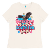 Bone American heart southern soul 4th of july Ladies Tee - FaDigitalArtStudio