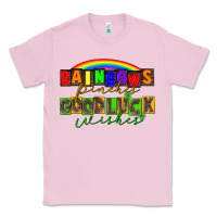 Bubblegum Pink Rainbows pinches good luck wisher St. Patrick's Classic Tee - CowGirlArtShop