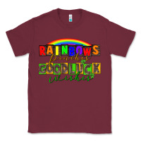 Burgundy Rainbows pinches good luck wisher St. Patrick's Classic Tee - CowGirlArtShop